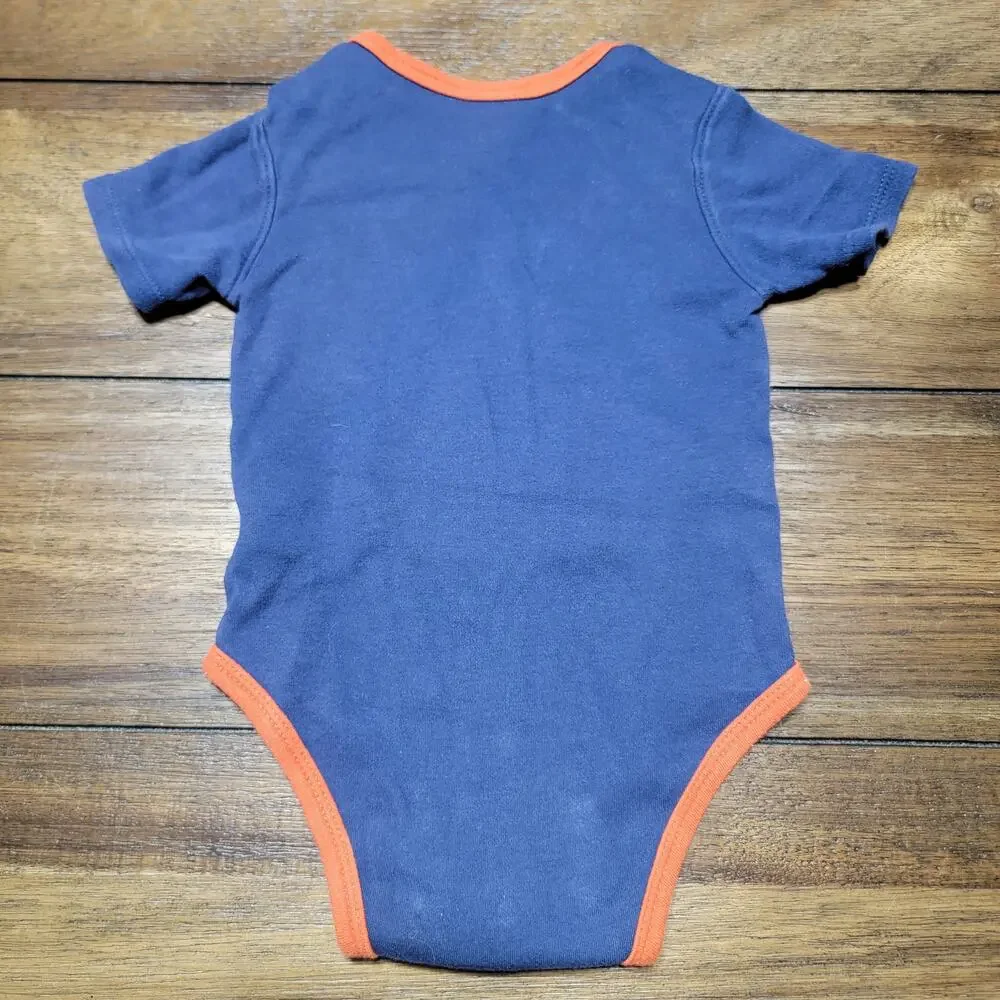 MLB Genuine Merchandise Houston Astros Infant Blue Bodysuit - Size 6/9m